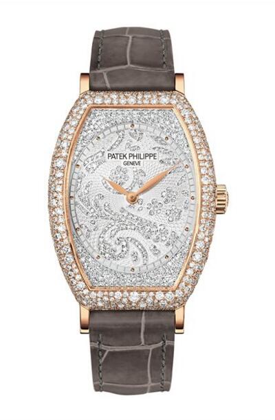 Buy Patek Philippe Gondolo Diamond Rose Gold Dial Ladies Watch 7099R-001